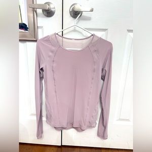 Lululemon running long sleeve top